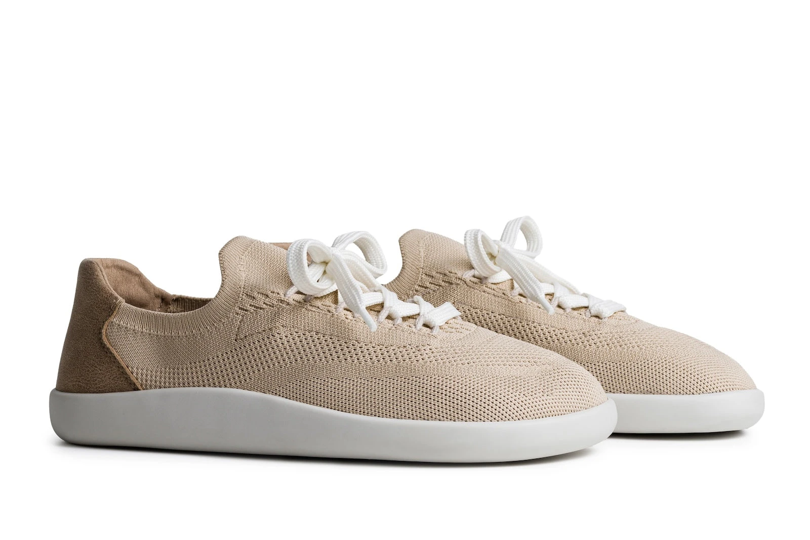 Кроссовки Ahinsa Softy Knit Barefoot — бежевый, фото 2
