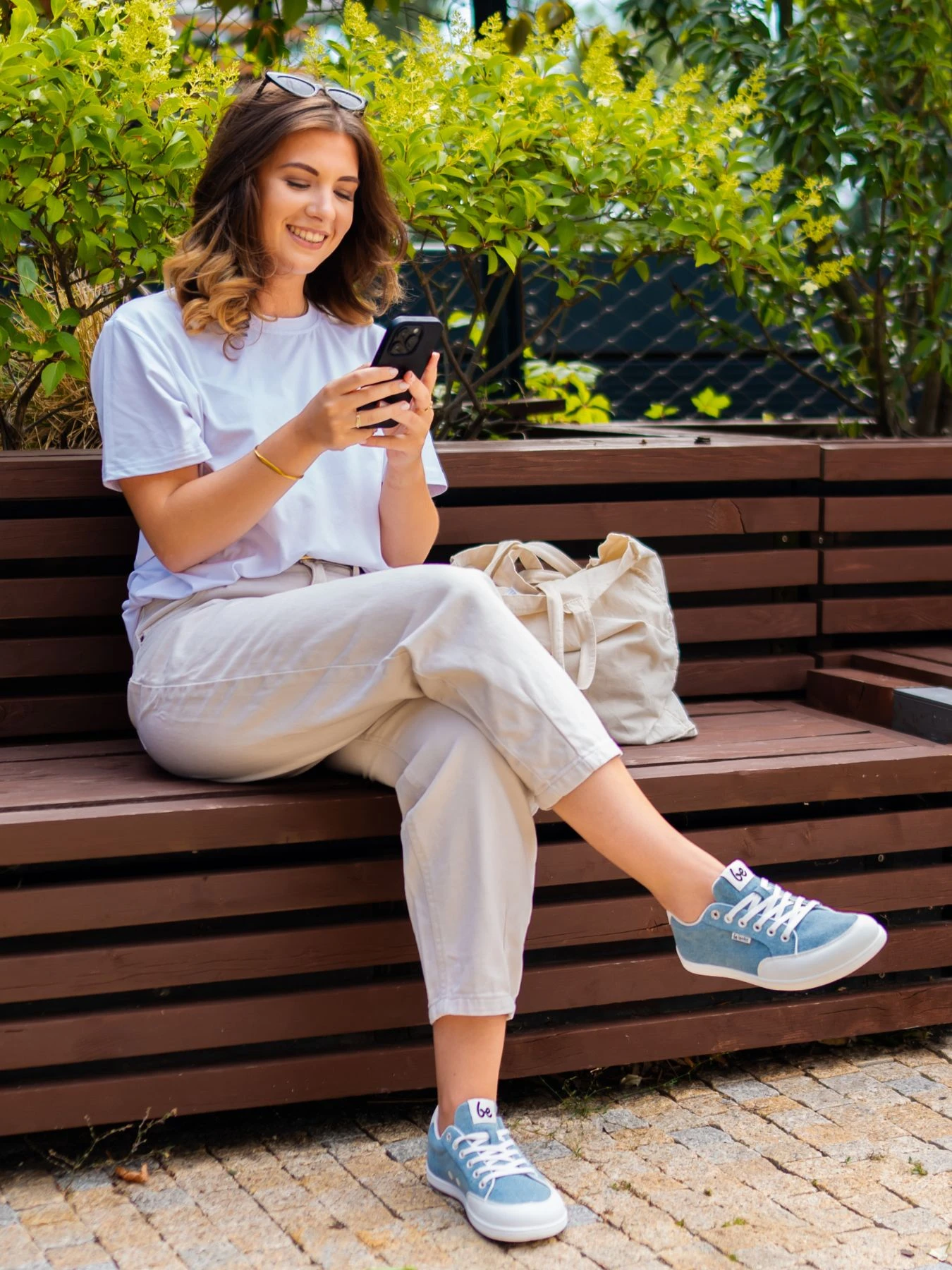 Босоногие кроссовки Be Lenka Rebound - джинсовый синий, фото 8