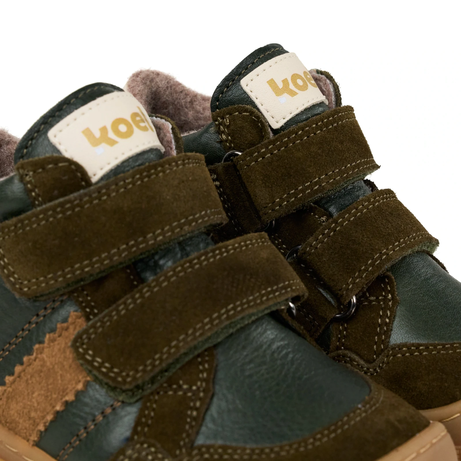 Кроссовки Koel KABRIEL 3.0 Woolfelt — зелёный, фото 4