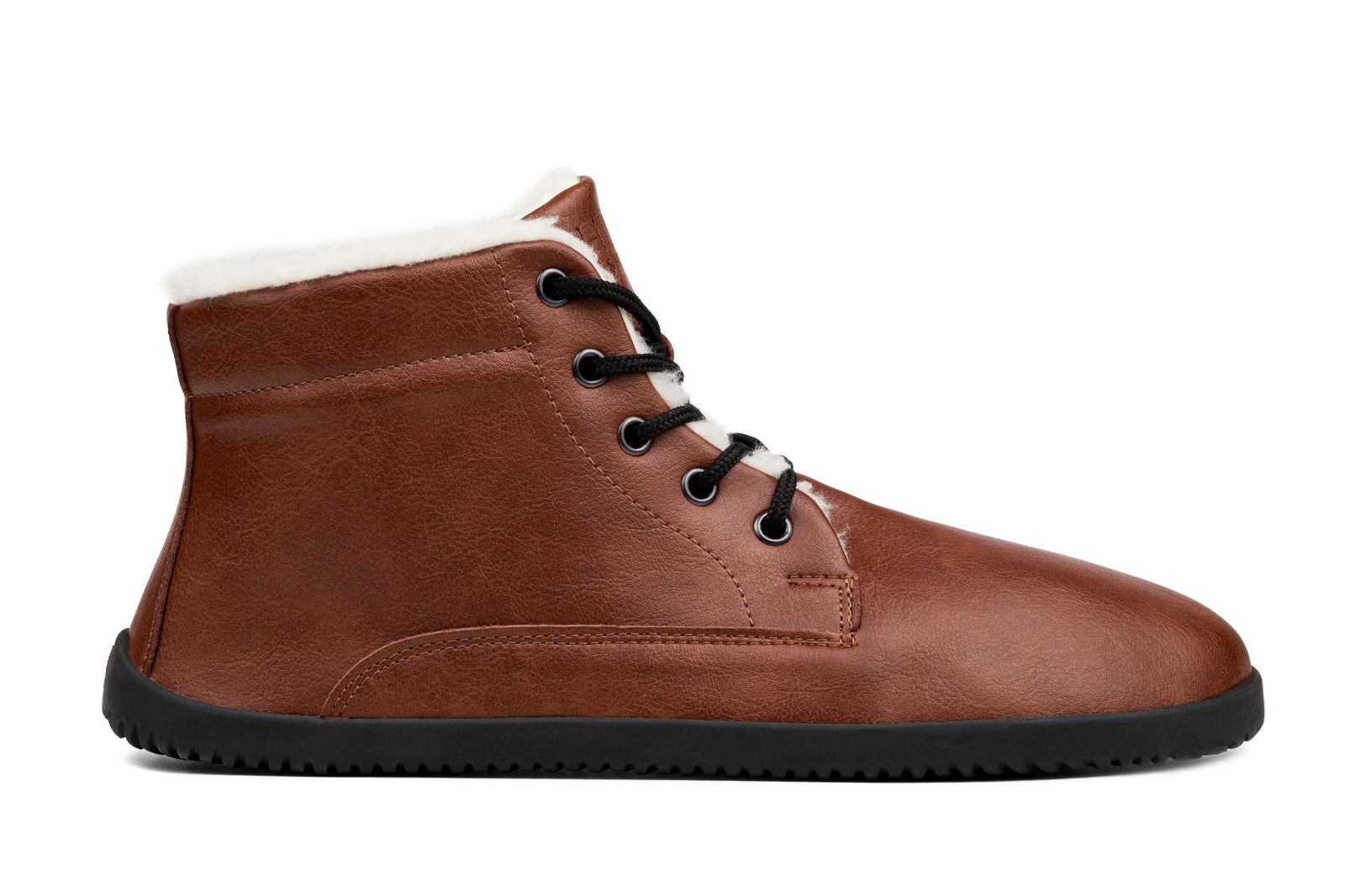 Ботинки Ahinsa Sundara Winter Ankle Barefoot — светло-коричневый — фото 1 из 14