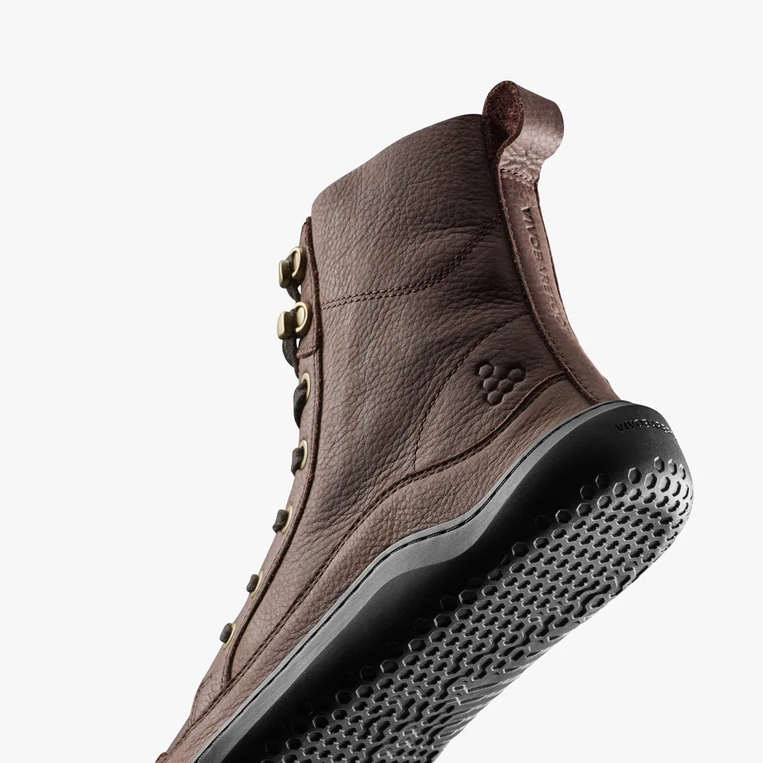 Ботинки Vivobarefoot Gobi Boot II — мужская модель, серо-коричневый, фото 7