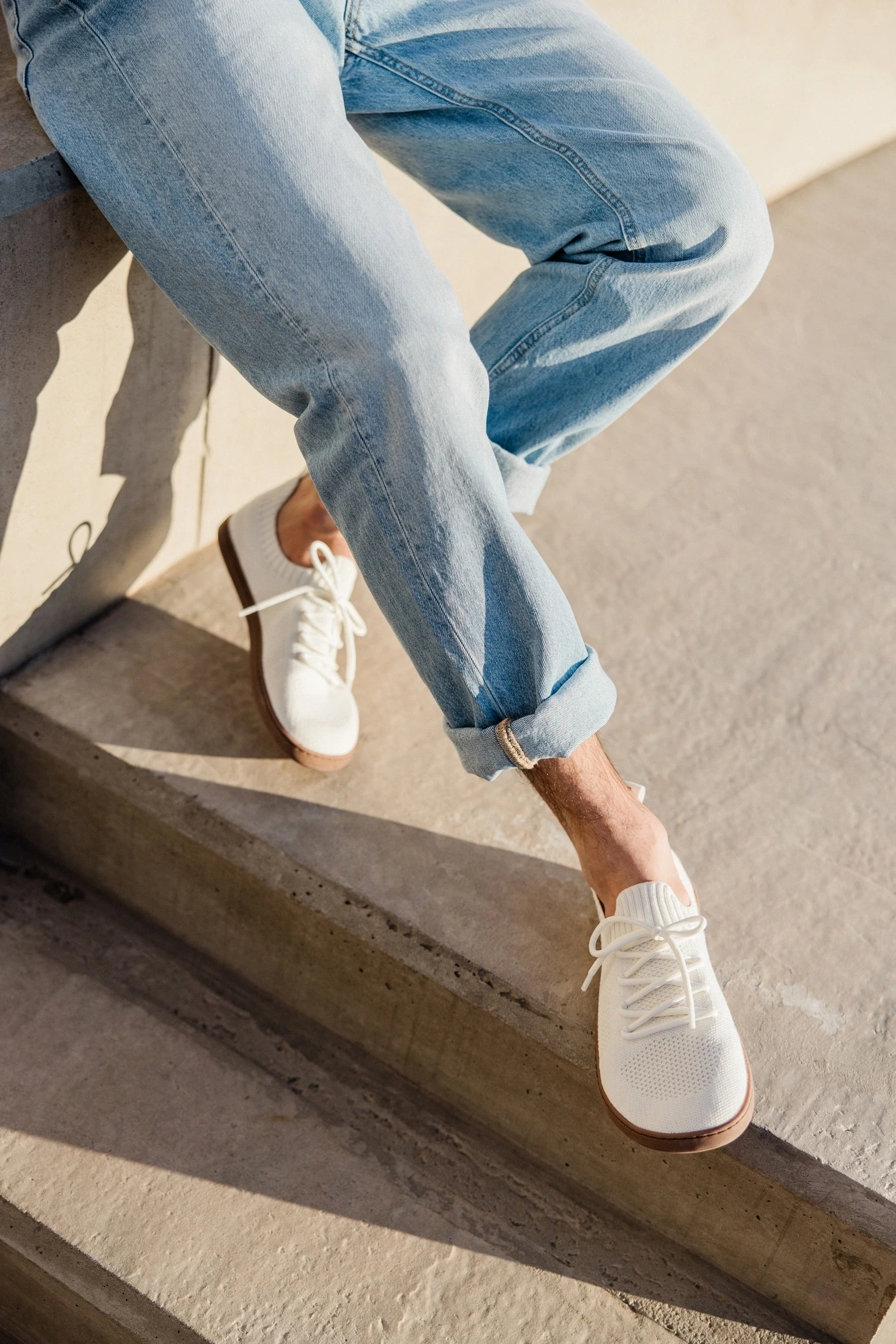Босоногие кроссовки Shapen WEAVIN — белый (веганское исполнение), фото 15