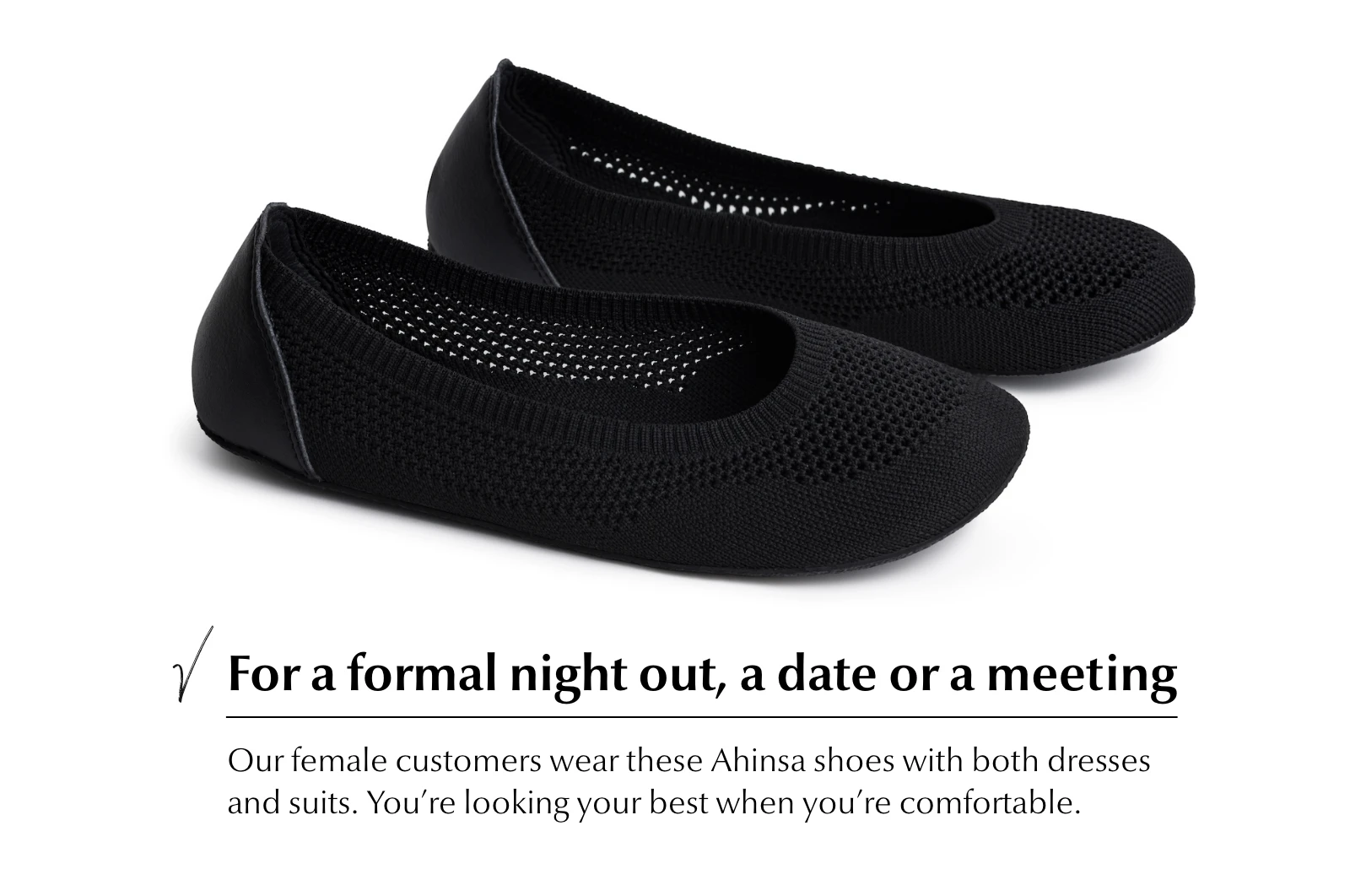 Балетки Ahinsa Softy Ballet Barefoot — чёрный, фото 6